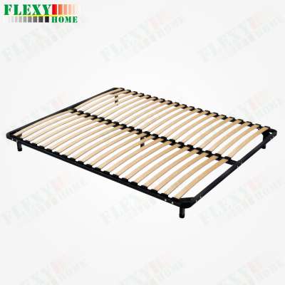 slat bed base - mattress support frame -- metal bed base